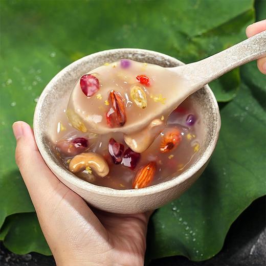 【李子柒】桂花坚果藕粉 350g*2罐产地直发  商品图4