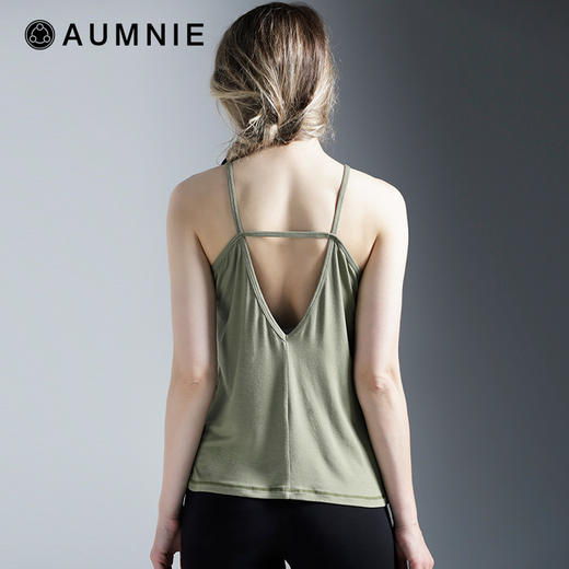 V 背莫代尔吊带衫 / V back Singlet 商品图2