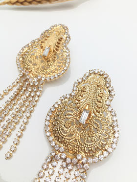 北京仓｜Rosantica-Nomade-Drop 耳夹［意大利设计师］