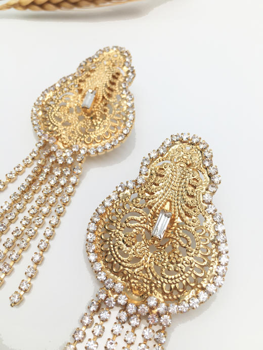 北京仓｜Rosantica-Nomade-Drop 耳夹［意大利设计师］ 商品图0