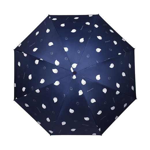 【遇水变色！晴雨两用】可爱草莓晴雨伞8骨骨架 黑胶防紫外线折叠太阳伞FZ20206 商品图5