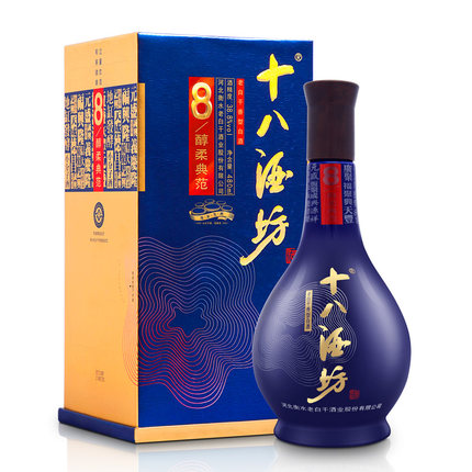 [白酒]十八酒坊8年39度480ml
