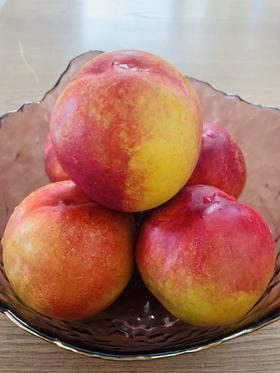 福利秒杀~【庞各庄麻油桃】5斤/箱，纯甜口