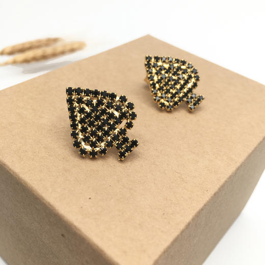 北京仓｜Rosantica-Carte-Black H 耳环［意大利设计师］ 商品图1