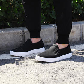 内联升男鞋休闲时尚单鞋春秋布鞋懒人鞋一脚蹬懒汉鞋6120C