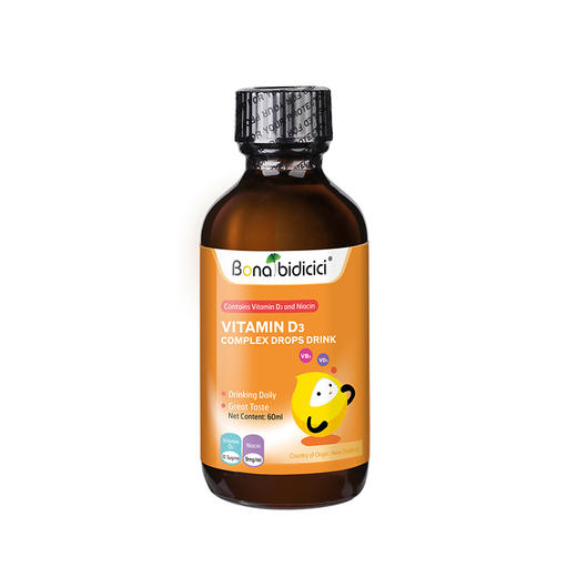 贝蒂喜维生素d3复合滴液饮品60ml
 商品图0