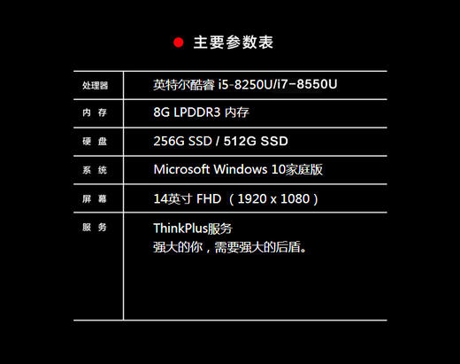 (GD)联想ThinkPad X1 Carbon 0BCD （四核i5-8250U 8GB 512GB SSD FHD offi...JPY带授权招加盟代理 商品图4