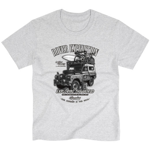 自由基地夏装新款男装黑白宽松版圆领短袖潮流FJ40图案印花T恤 商品图2