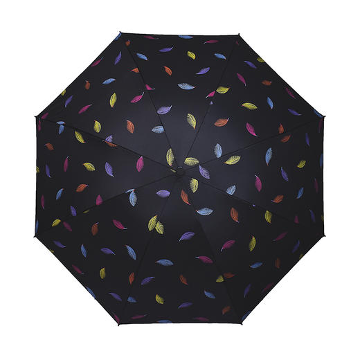 【多色可选】彩色羽毛折叠防晒遮阳小黑伞晴雨两用太阳伞8骨骨架防紫外线FZ20208 商品图6