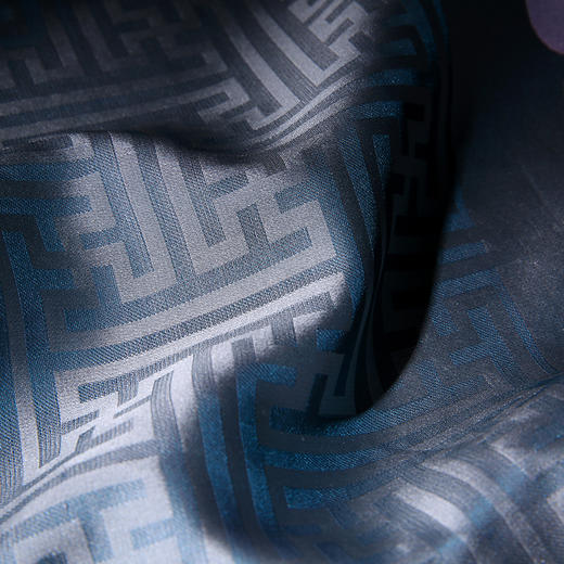 SAINTJOY/上久楷宋锦双面披肩零度空间粉绿YSJ17025（仅供展示，勿拍） 商品图3