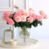 【装饰品】仿真花 手感保湿玫瑰 ins风仿真花束 拍照道具家居装饰假花手捧花 商品缩略图1