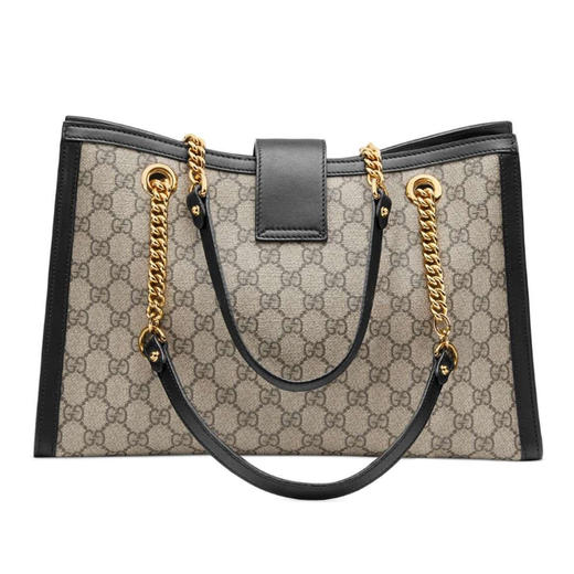 【一】GUCCI 古驰 春夏女士Padlock 系列中号 GG 肩背包 混色 479197 KHNKG 9769 商品图1