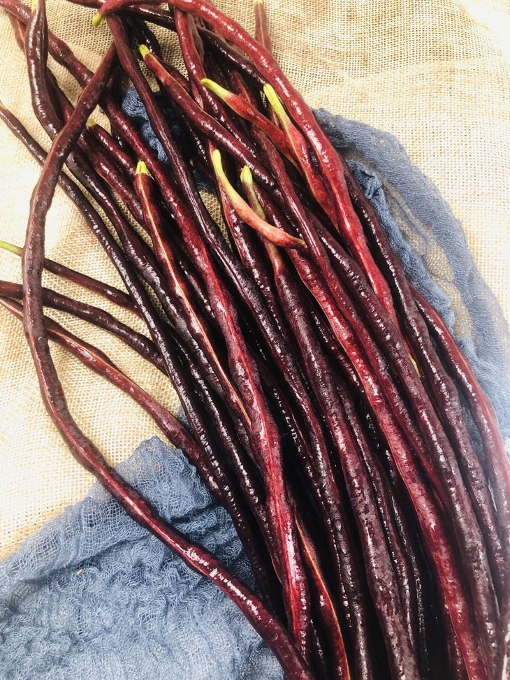 新鲜红豆角69元每斤