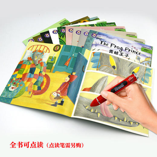 大猫英语分级阅读启蒙级2(适合幼儿园小.中班)(9册读物+1册指导)(附光盘)专为孩子的英语启蒙打造，真正符合孩子认知和语言学习规律的无字有声绘本 商品图4