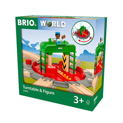 BRIO 铁路机车站台BROC33476 商品图0