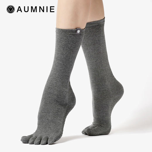 长筒防滑专业瑜伽五指袜 商品图2