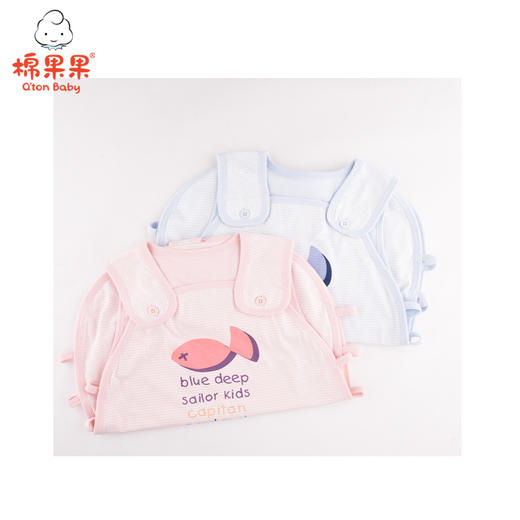 棉果果夏季有机棉纱睡袋男宝女宝三岁内宝宝M205570217221 商品图0