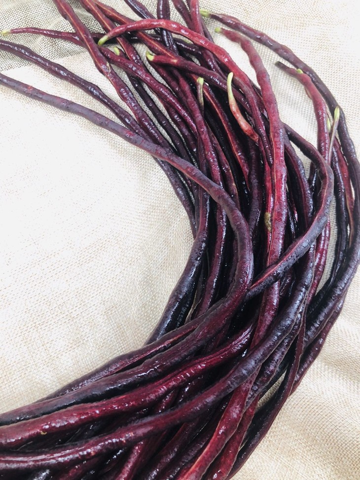 新鲜红豆角69元每斤