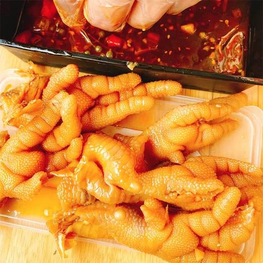 【酸辣无骨鸡爪】300g/盒 商品图0