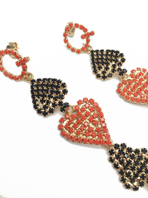 北京仓｜Rosantica-Carte-Poker Queen 耳环［意大利设计师］ 商品图1