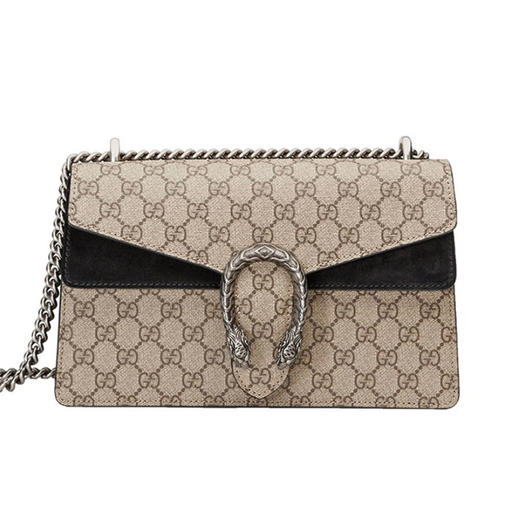 GUCCI 古驰 女士 Dionysus 小号 GG 单肩包  混色 400249 KHNRN 9769 商品图0