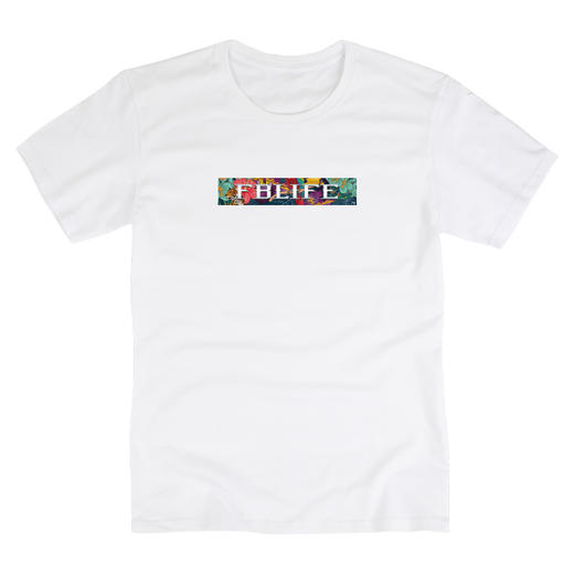 2020新款简约个性越野LOGO青春流行男装圆领全棉纯色修身潮短袖衫 商品图1