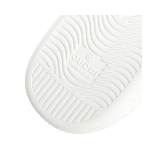 GUCCI 古驰 男士 ACE系列 牛皮虎头刺绣系带休闲运动鞋 白色 457132 A38G0 9064 商品图2