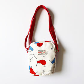 HUJI祤集Toast斜挎包插画kiwi鸟