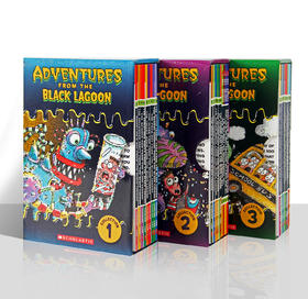 盖世童书【点读版】Black Lagoon Adventures黑湖小学历险记30册，畅销近20年的经典桥梁书，帮助孩子从绘本过渡到章节书