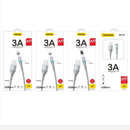 独到L9 TYPE-C接口磁吸3A快充数据线JPY带授权招加盟代理 商品图6