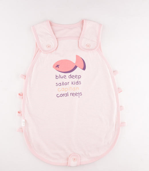 棉果果夏季有机棉纱睡袋男宝女宝三岁内宝宝M205570217221 商品图1