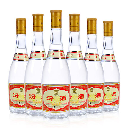 [白酒]汾酒 玻汾(黄盖)53度475ml