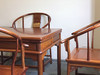 红桥红  家具严选  缅甸花梨（大果紫檀）  【恭王府圈椅茶桌七件套】 商品缩略图4