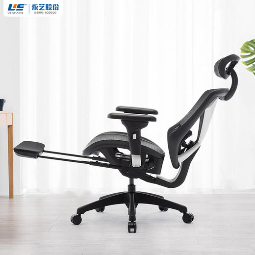 永艺蒙柯电脑椅人体工学老板椅可躺办公护腰椅 商品图2