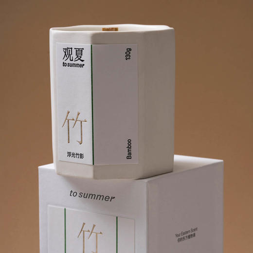 浮光竹影—精油木芯香薰蜡烛 商品图3