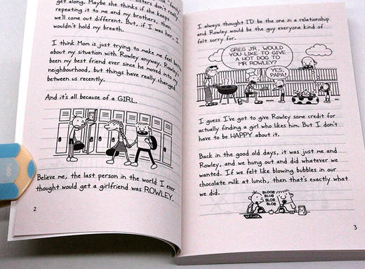 小屁孩日记8 英文原版小说 Diary of a Wimpy Kid Hard Luck 儿童章节桥梁书 漫画图画故事书国外校园儿童文学 商品图1