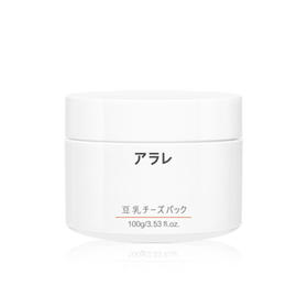 阿拉蕾ARALE豆乳奶酪细致面膜100gJPY带授权招加盟代理