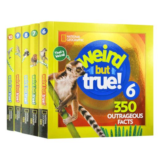 美国国家地理儿童百科 世界真奇妙系列6-10册 英文原版 National Geographic Kids Weird But True 妙趣科学真相真的好奇怪英文版 商品图4