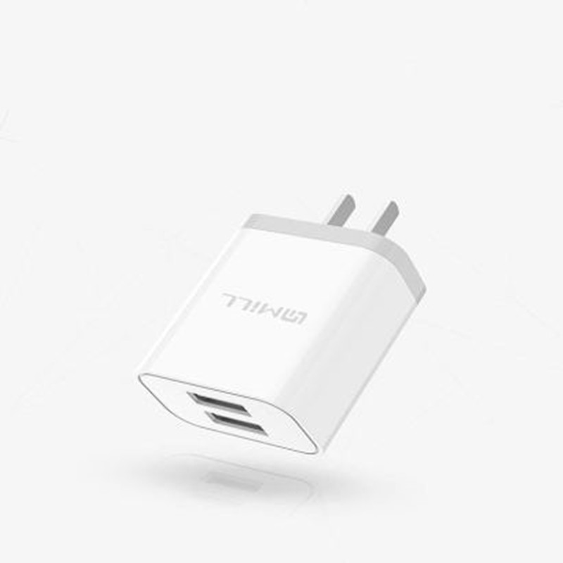 米洛临 ZC70双U输出2A手机快充头充电器JPY带授权招加盟代理