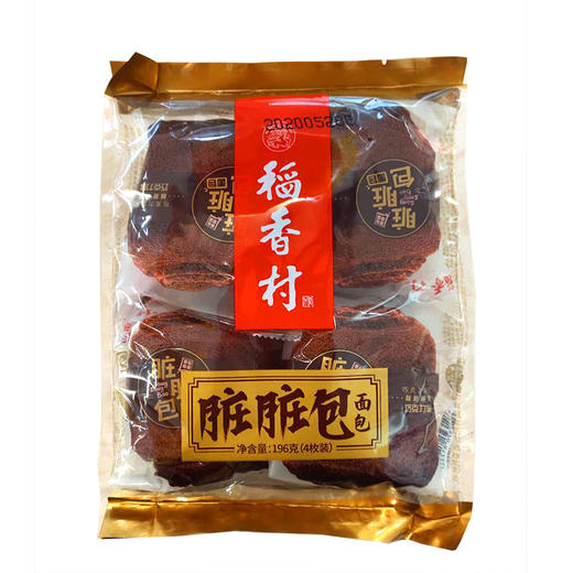 c稻香村脏脏包4枚泡芙面包4枚ms