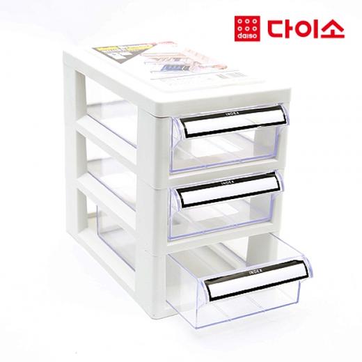 多功能抽屉柜_3-47506 大创 Daiso Multi-purpose storage boxJPY带授权招加盟代理 商品图0