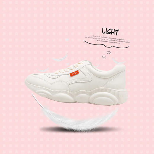 商场同款 |safiya索菲娅 春秋季小白老爹鞋SF93112015 商品图2