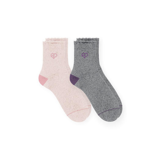 [H.Y.L.T] BLACKPINK METALLIC SOCKS SET粉墨 金属袜子套装 黑粉JPY带授权招加盟代理 商品图0