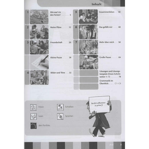 快乐德语练习册 第3册 商品图1