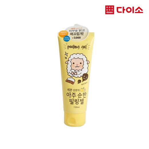 [Daiso]Skinway Peeling Gel150ML Lemon-1001651 柠檬去角质啫喱JPY带授权招加盟代理 商品图0