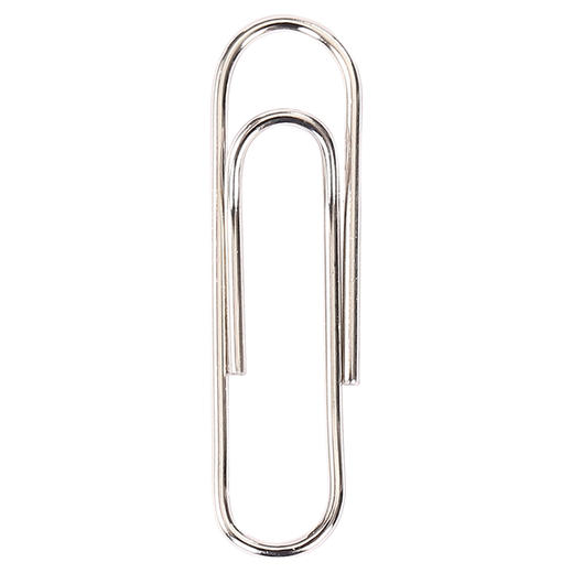 齐心B3500防锈回形针29mm3#金属曲别针一般常用大小 商品图2