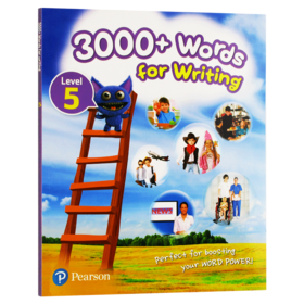 香港小学英语写作3000词5级别 朗文英语小学教材 英文原版 3000+ Words For Writing 培生PTE剑桥少儿英语词汇备考书 英文版正版