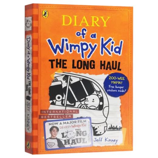 小屁孩日记9 英文原版小说 Diary of a Wimpy Kid The Long Haul 儿童图画故事书 漫画儿童文学 商品图3