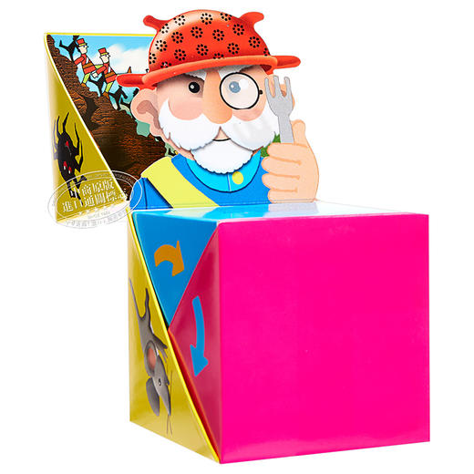 【中商原版】学乐 神奇翻转书 儿歌英文原版 Roly Poly Pop-Up: Nursery Rhymes童谣 商品图1