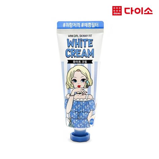 [Daiso] Wink Girl Skinny Fit White Cream 100G-1004115素颜霜JPY带授权招加盟代理 商品图0